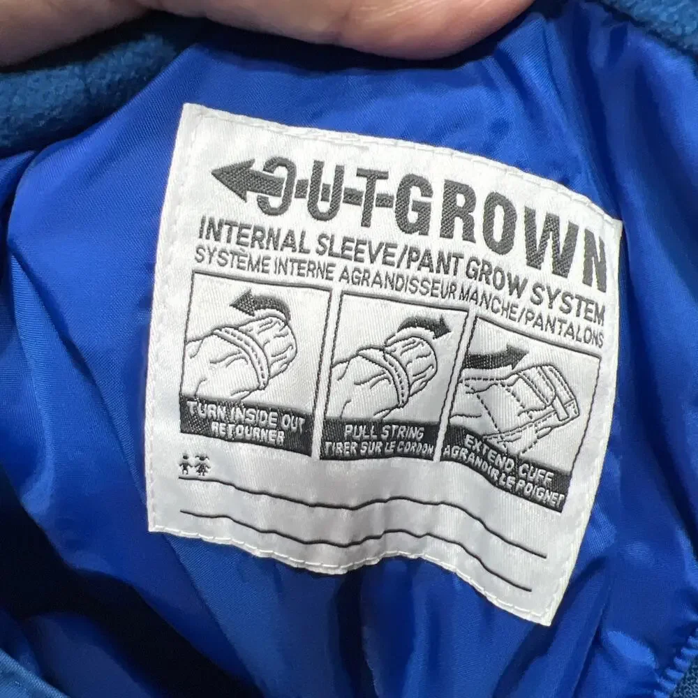 Columbia Kids Snowslope Snow Bib Size M (10-12) Blue - Excellent condition!